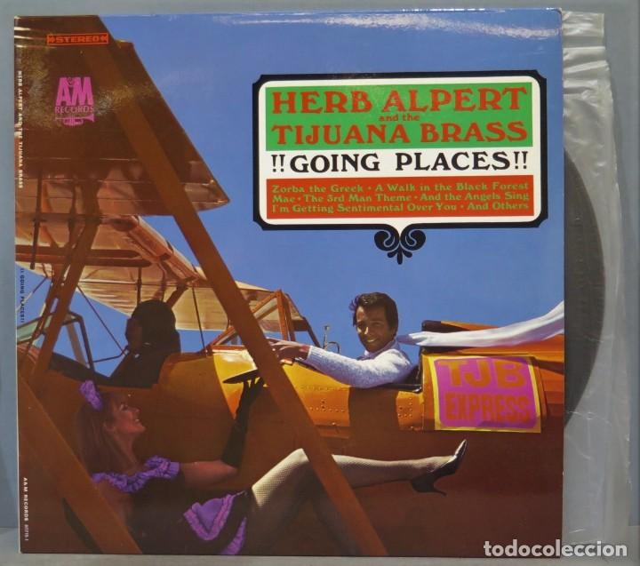 Discos de vinilo: LP. HERB ALPERT & TIJUANA BRASS. GOING PLACES - Foto 1