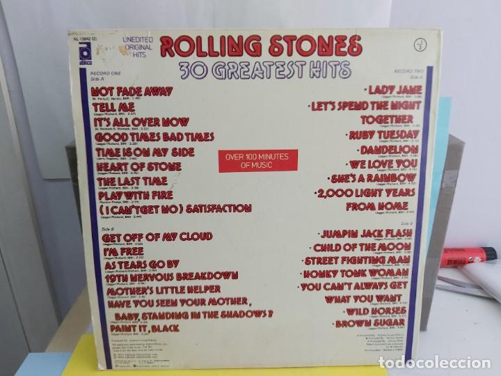 Discos de vinilo: DISCO DE VINILO LP ROLLING STONE 30 EXITOS - Foto 2