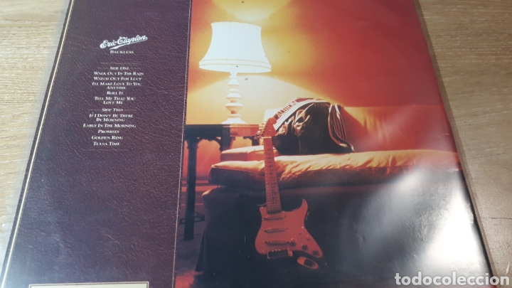Discos de vinilo: ERIC CLAPTON BACKLESS - Foto 2