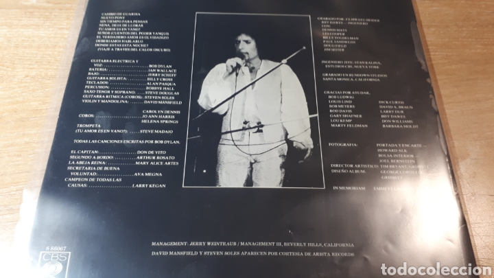 Discos de vinilo: BOB DYLAN STREET LEGAL - Foto 2