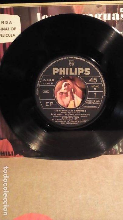 Discos de vinilo: LOS PARAGUAS DE CHERBURGO . - Foto 2