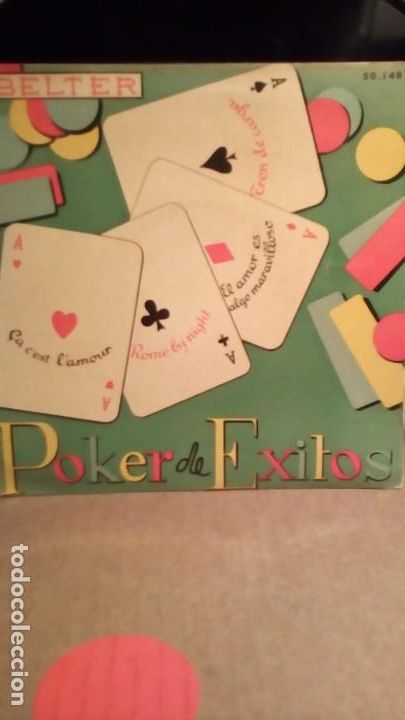 Discos de vinilo: POKER DE EXITOS - VARIOS . - Foto 1