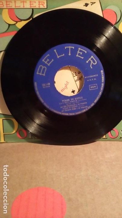 Discos de vinilo: POKER DE EXITOS - VARIOS . - Foto 2