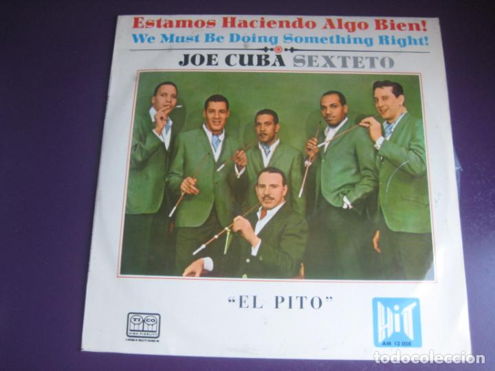 Vinyl records: Joe Cuba Sextet - Estamos Haciendo Algo Bien - El Pito - LP HIT 1966 - SIN APENAS USO - BOOGALOO -