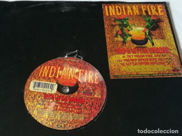 Discos de vinilo: Indian Fire - Try A Little Harder - 1995 - Foto 1