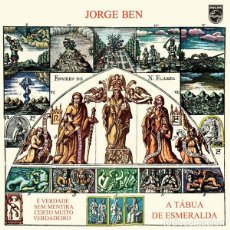 Disques de vinyle: LP JORGE BEN - A TABUA DE ESMERALDA - PHILIPS 6349 083 - REEDICION - NUEVO !!!*. Lote 307052768