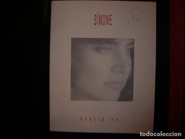 Discos de vinilo: SIMONE- SIMONE. LP. CON TR&Iacute;PTICO PROMO FIRMADO. - Foto 3