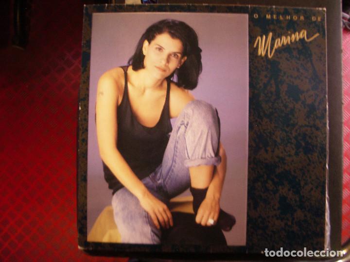 Disques de vinyle: MARINA- O MELHOR DE MARINA. LP.
