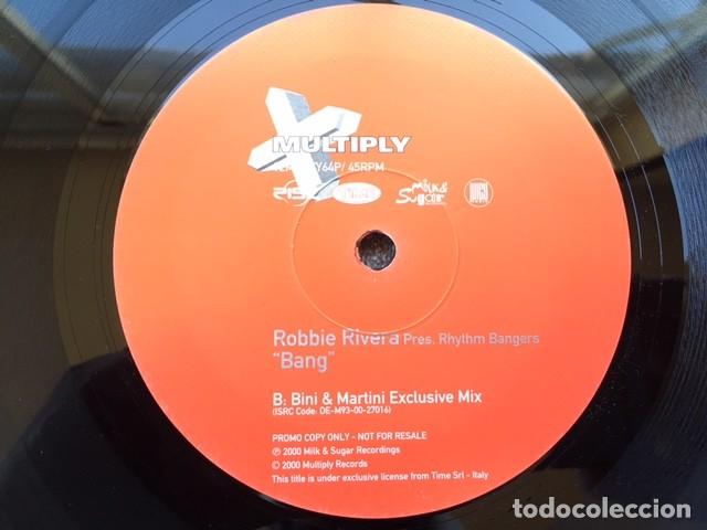 Discos de vinilo: ROBBIE RIVERA .ORIGINAL FULL VOCAL VERSION , BANG . EDICI&Oacute;N EXTRANJERA DEL 2000 - Foto 3