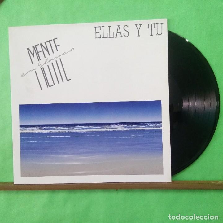 Discos de vinilo: MENTE EN BLANCO - ELLAS Y TU LP 1991 POP VINILO - Foto 1