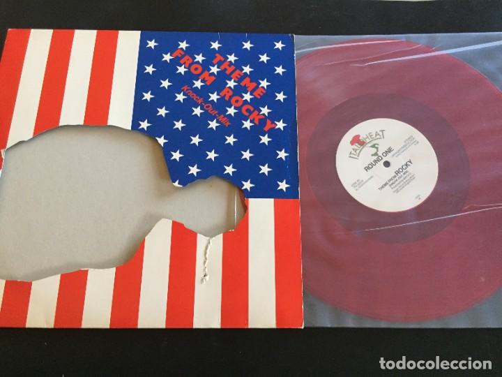 Discos de vinilo: Round One &ndash; Theme From Rocky - 12&rdquo; germany vinilo rojo - Foto 2