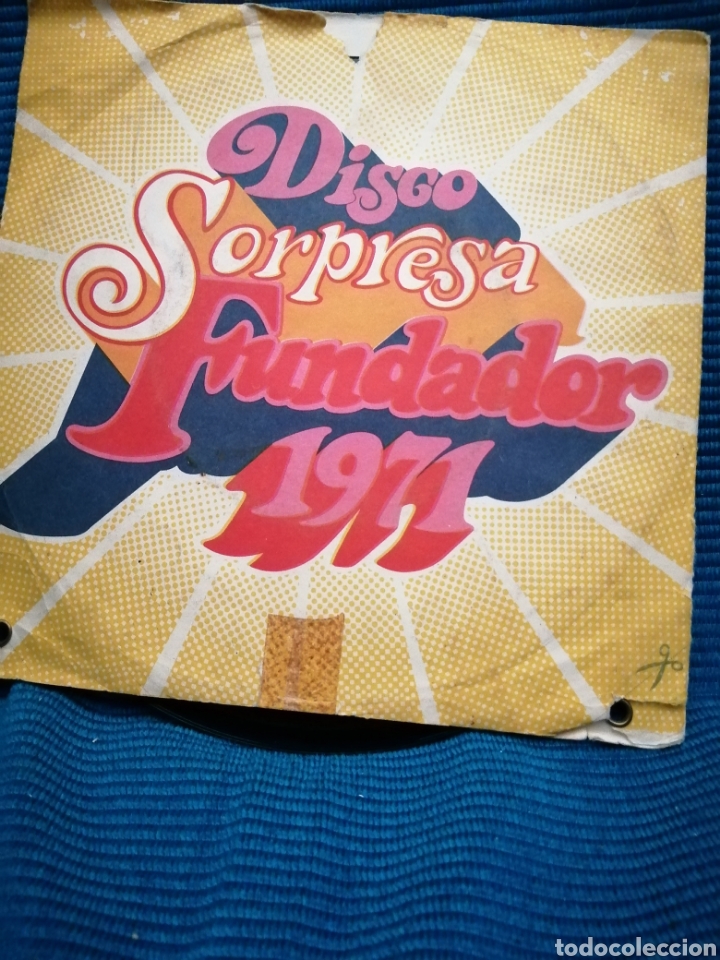 Discos de vinilo: DISCO SORPRESA FUNDADOR 1971 - Foto 1