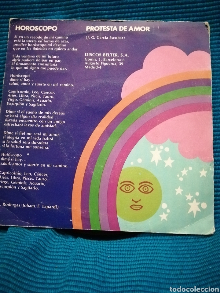 Discos de vinilo: MANOLO ESCOBAR &rdquo;HOR&Oacute;SCOPO&rdquo; - Foto 2