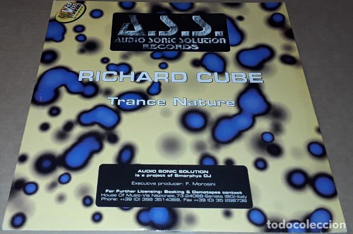 Discos de vinilo: MAXI SINGLE - RICHARD CUBE - TRANCE NATURE - RICHARD CUBE - Foto 1