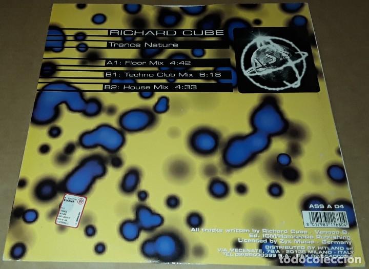 Discos de vinilo: MAXI SINGLE - RICHARD CUBE - TRANCE NATURE - RICHARD CUBE - Foto 2