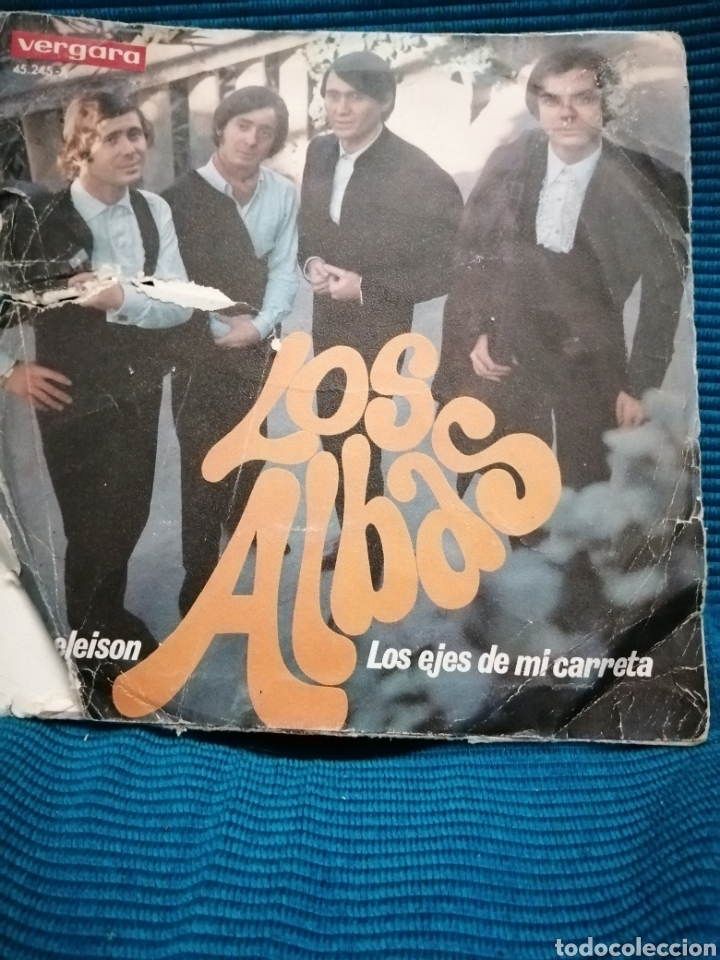 Discos de vinilo: LOS ALBA, KYRIE ELEISON &rdquo;LOS EJES DE MI CARRETA&rdquo; - Foto 2