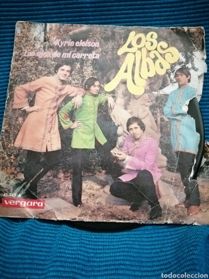 Discos de vinilo: LOS ALBA, KYRIE ELEISON &rdquo;LOS EJES DE MI CARRETA&rdquo; - Foto 1