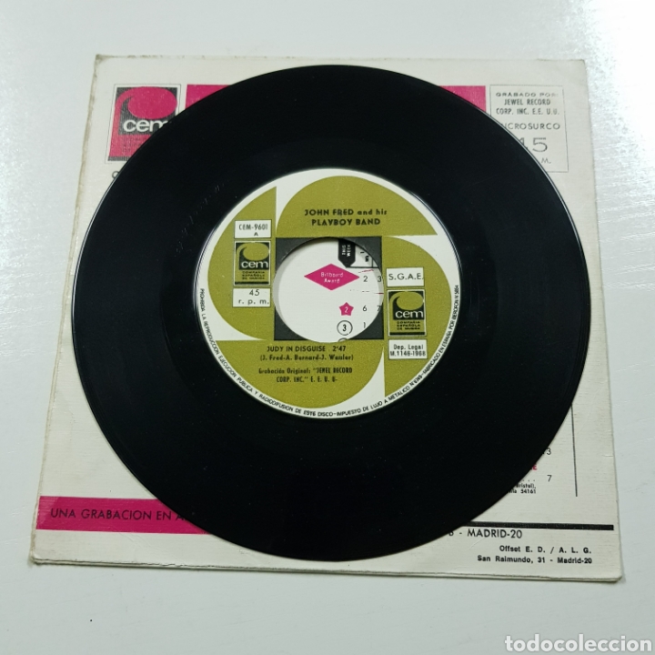 Discos de vinilo: JOHN FRED AND HIS PLAYBOY BAND - Foto 3