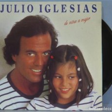 Disques de vinyle: LP. DE NIÑA A MUJER. JULIO IGLESIAS. Lote 224247510