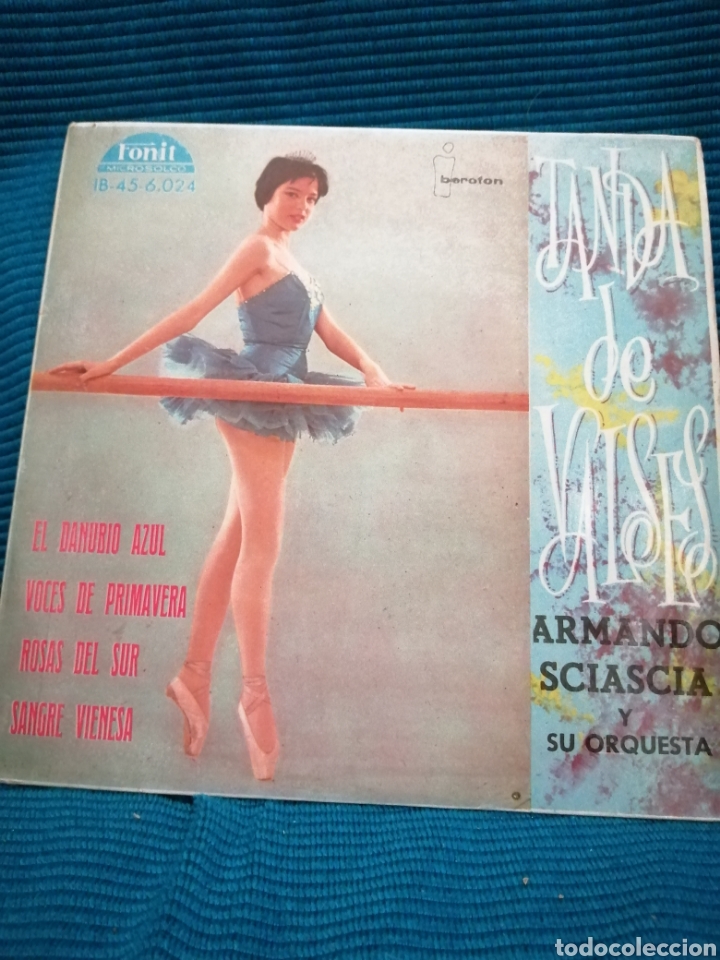 Discos de vinilo: TANDA DE VALSES DE ARMANDO SCIASCIA Y ORQUESTA - Foto 1