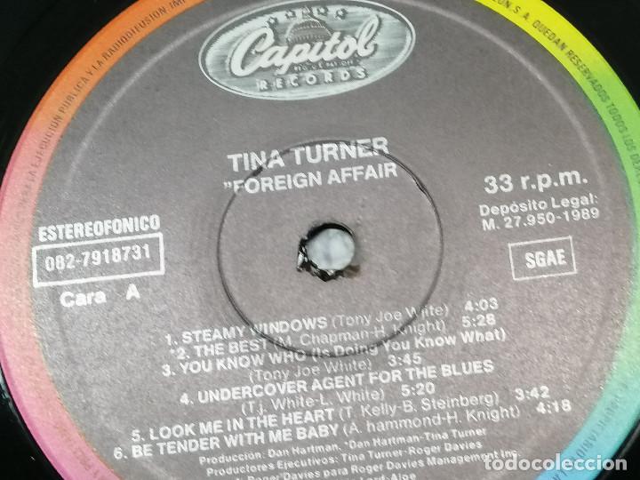 Discos de vinilo: TINA TURNER (FOREIGN AFFAIR) - Foto 16