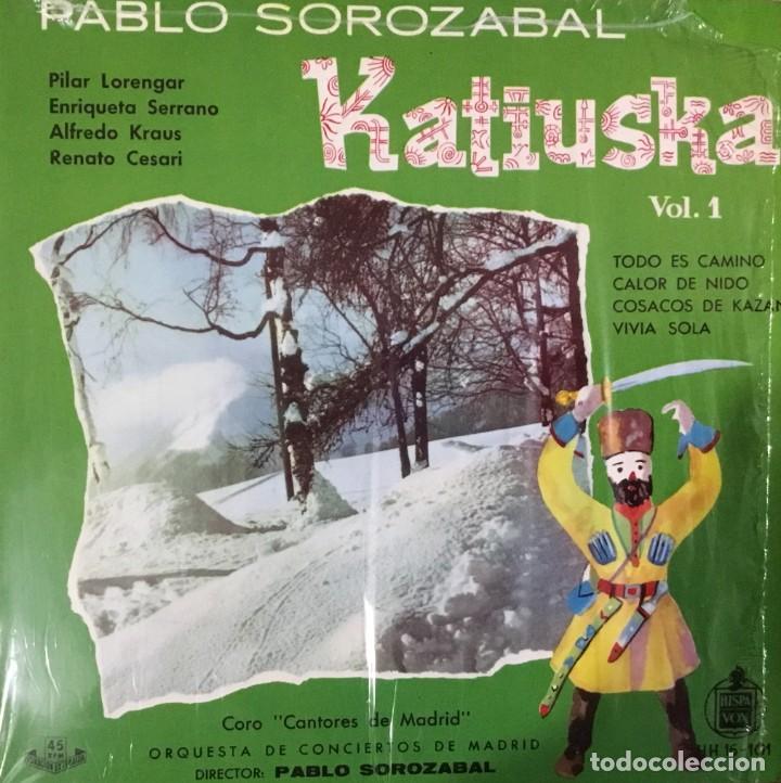 Discos de vinilo: KATIUSKA VOL 1 (PABLO SOROZABAL) - Foto 1