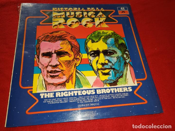 Discos de vinilo: THE RIGHTEOUS BROTHERS LP 1982 Polydor historia musica rock 41 EX