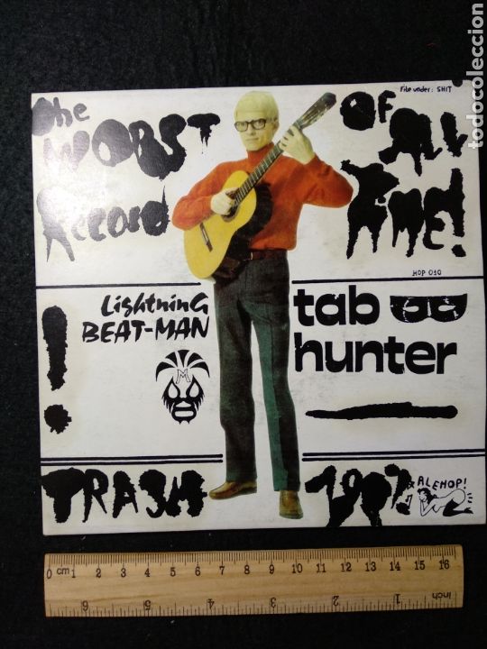 Discos de vinilo: Vinilo single Lightning Beat-Man // Tab Hunter - Foto 1