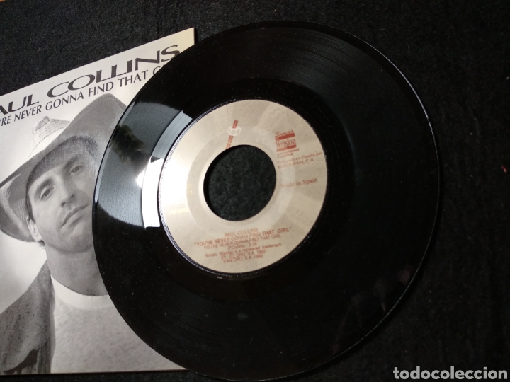 Discos de vinilo: Vinilo single Paul Collins - Foto 4