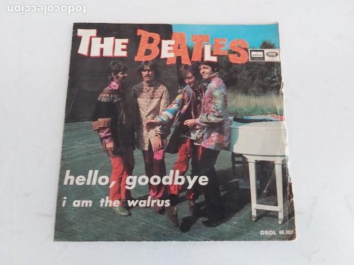 Discos de vinilo: DISCO VINILO BEATLES HELLO - Foto 1