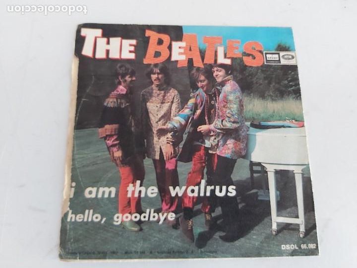 Discos de vinilo: DISCO VINILO BEATLES HELLO - Foto 2