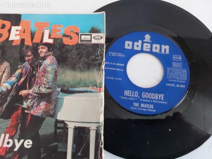 Discos de vinilo: DISCO VINILO BEATLES HELLO - Foto 3