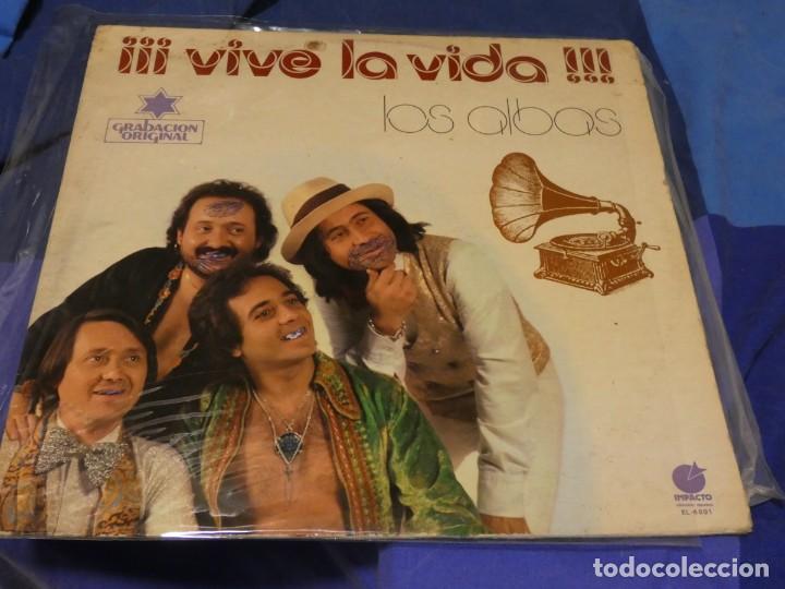 Discos de vinilo: Expro LP Los albas Vive la vida Impacto discos 1978 Vinilo correcto - Foto 1
