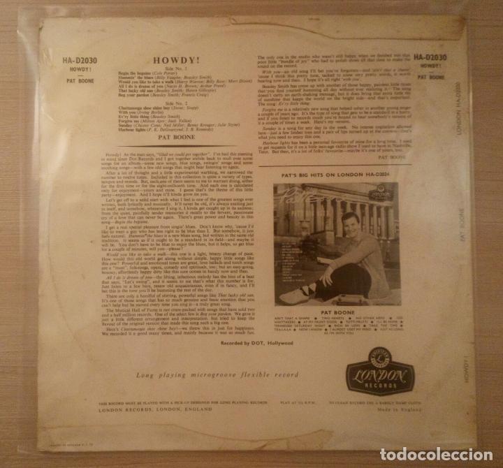 Discos de vinilo: Pat Boone - Howdy! - Foto 2