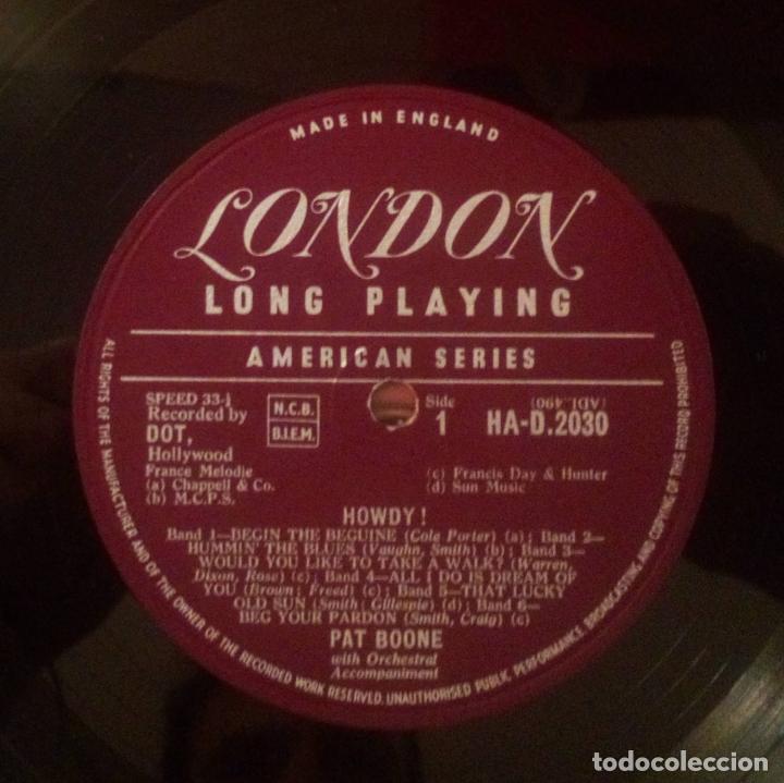 Discos de vinilo: Pat Boone - Howdy! - Foto 3