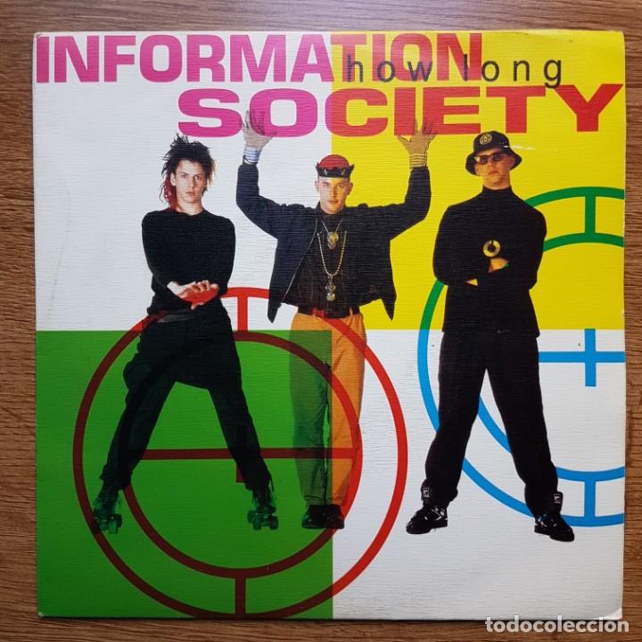 Discos de vinilo: DISCO SINGLE INFORMATION SOCIETY - Foto 1