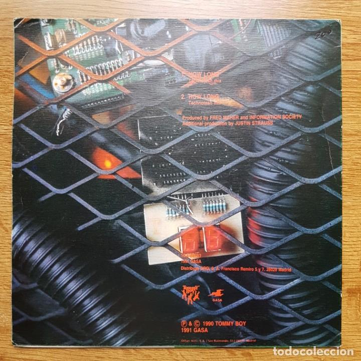 Discos de vinilo: DISCO SINGLE INFORMATION SOCIETY - Foto 2