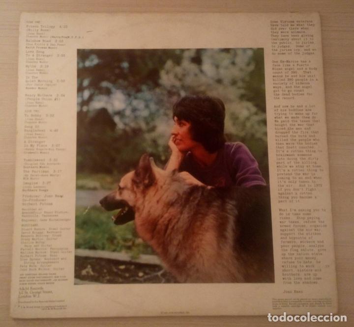Discos de vinilo: Joan Baez - Come From The Shadows - Foto 2