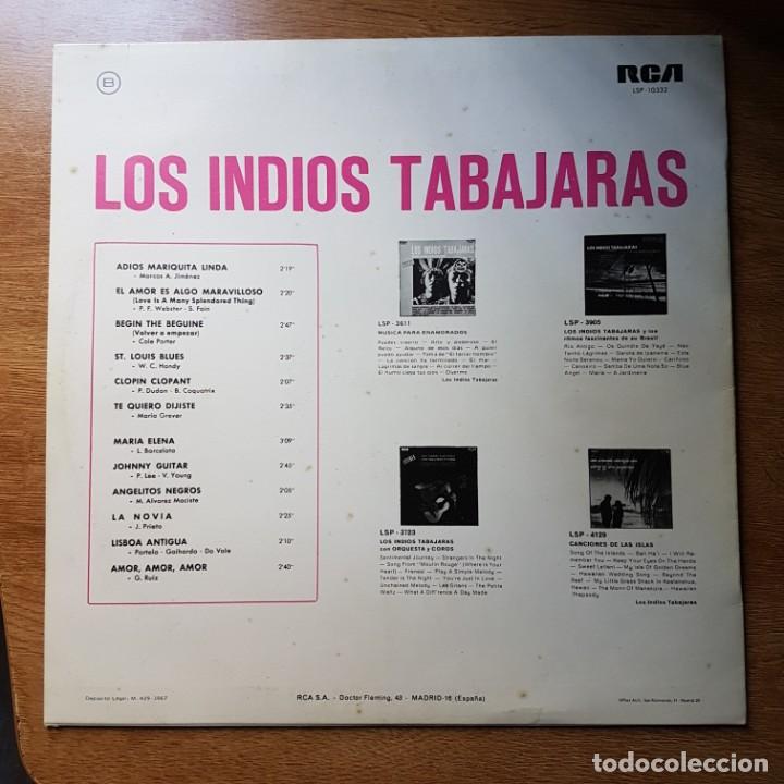 Discos de vinilo: DISCO LP LOS INDIOS TABAJARAS - Foto 2