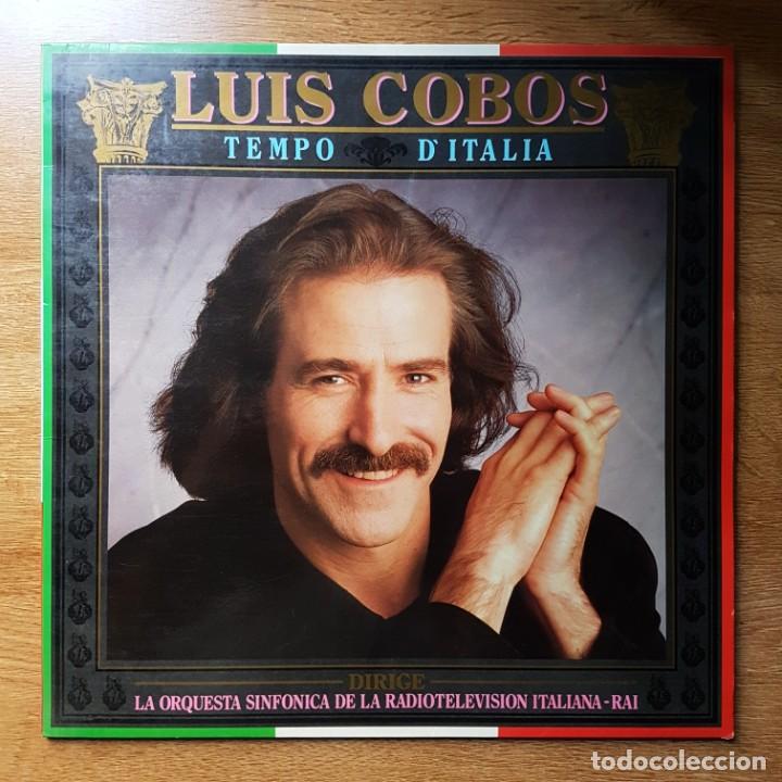 Discos de vinilo: DISCO LP LUIS COBOS TEMPO DITALIA - Foto 1