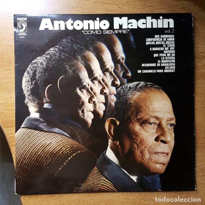 Discos de vinilo: DISCO LP DE ANTONIO MACH&Iacute;N COMO SIEMPRE - Foto 1