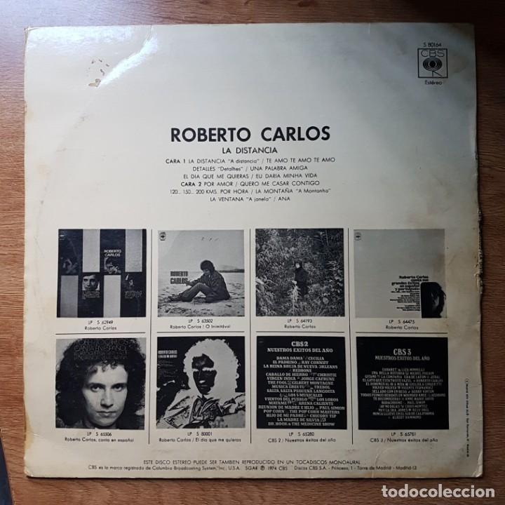Discos de vinilo: DISCO LP ROBERTO CARLOS. LA DISTANCIA - Foto 2