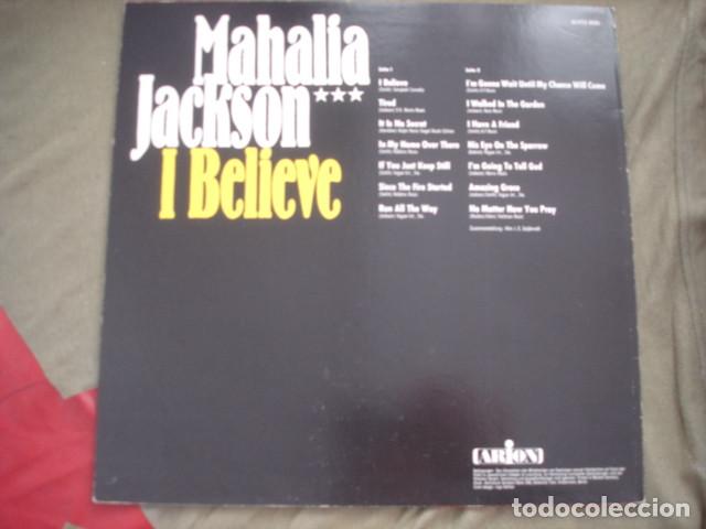Discos de vinilo: Mahalia Jackson I Believe - Foto 2