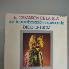 Discos de vinilo: SINGLE CAMARON DE LA ISLA PACO DE LUCIA 1966. Lote 224383776