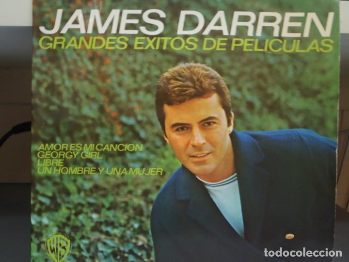Discos de vinilo: JAMES DARREN - GRANDES EXITOS DE PELICULAS - Foto 1