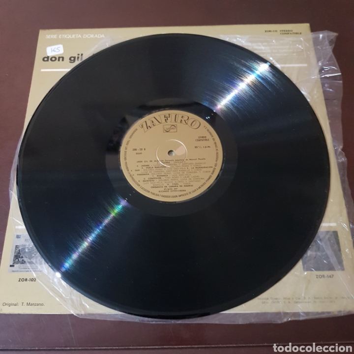 Discos de vinilo: DON GIL DE ALCALA - OPERA BUFA - MANUEL PENELLA - Foto 4