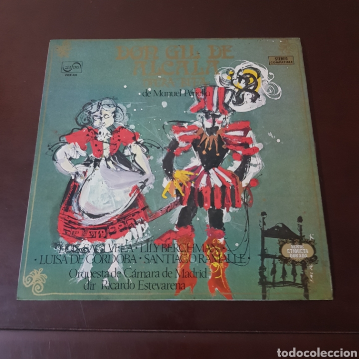 Discos de vinilo: DON GIL DE ALCALA - OPERA BUFA - MANUEL PENELLA - Foto 5