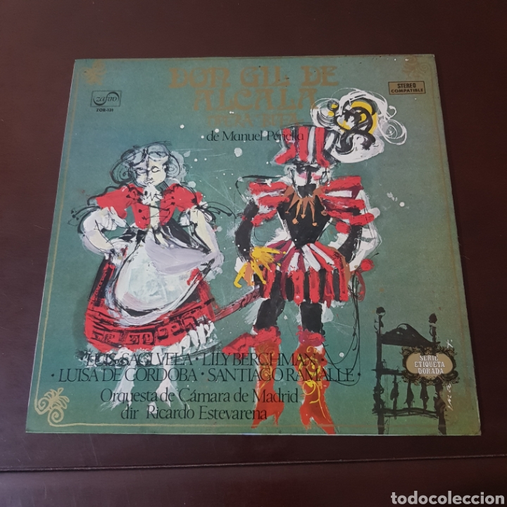 Discos de vinilo: DON GIL DE ALCALA - OPERA BUFA - MANUEL PENELLA - Foto 1