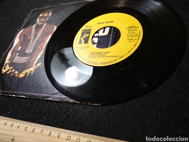 Discos de vinilo: Vinilo single Isaac Hayes - Foto 4