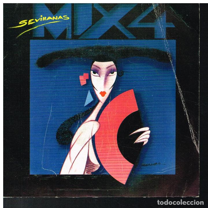 Discos de vinilo: SEVILLANAS MIX 4 - SINGLE 1989 - Foto 1